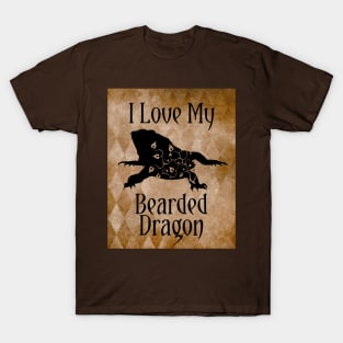 Bearded Dragon - I Love My Bearded Dragon T-Shirt